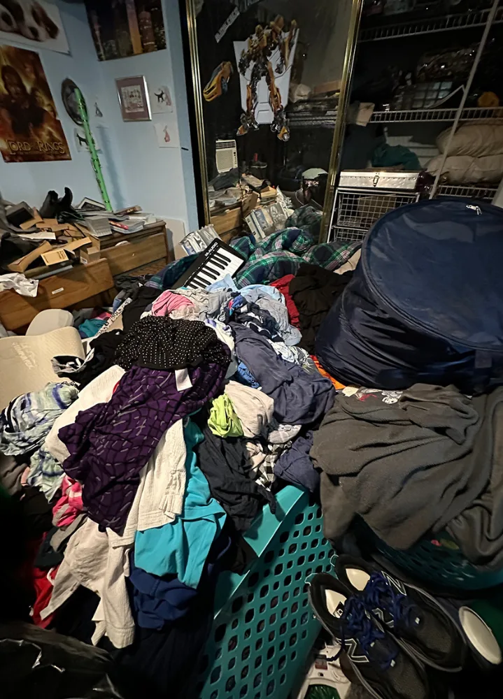 Closet Room Before