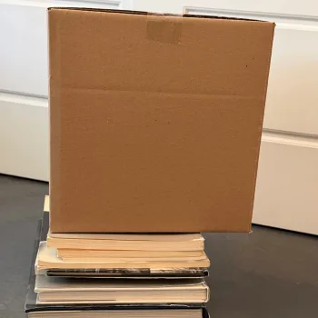 Sorting sentimental belongings during a downsizing move